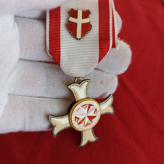 Malta - Belønning - Maltese Sovereign Military Hospitaller Order of Saint John of Jerusalem Rhodes  Malta Knight's