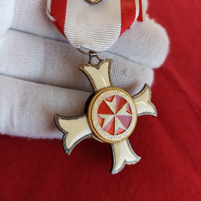 Malta - Belønning - Maltese Sovereign Military Hospitaller Order of Saint John of Jerusalem Rhodes  Malta Knight's