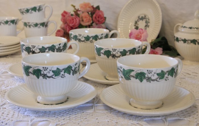 Wedgwood - Kaffe og te service (21) - Creamware - Wedgwood te/kaffe sæt