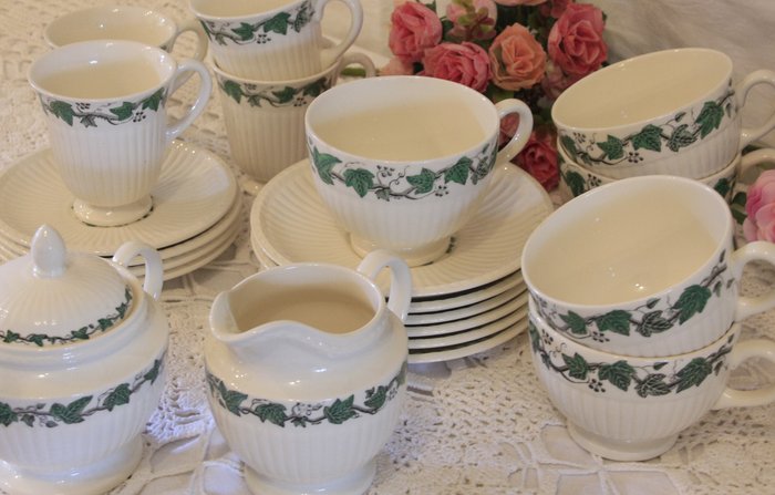 Wedgwood - Kaffe og te service (21) - Creamware - Wedgwood te/kaffe sæt