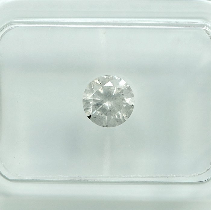 Ingen mindstepris - 1 pcs Diamant  (Natur)  - 0.58 ct - G - I3 - Gem Report Antwerp (GRA)