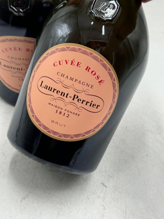 Laurent-Perrier Cuvée Rosé - Champagne Rosé - 2 Flasker (075 L)