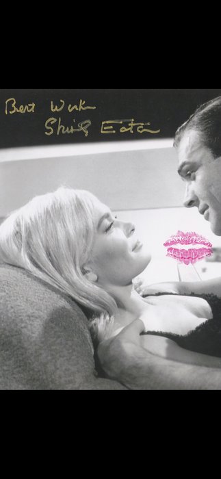 James Bond 007: Goldfinger - Signed by Shirley Eaton (Jill Masterson)