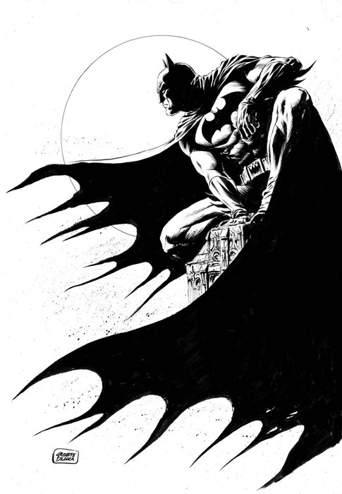 De Luca, Giuseppe - 1 Original drawing - Batman