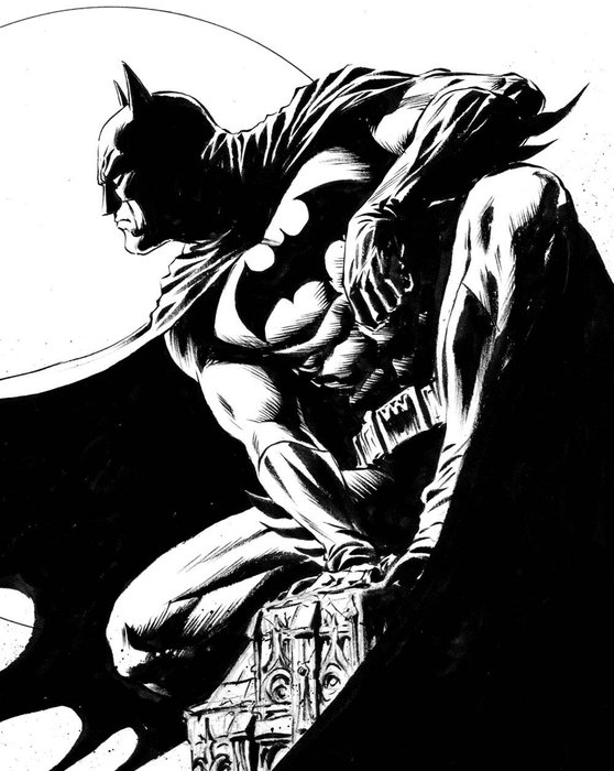 De Luca, Giuseppe - 1 Original drawing - Batman