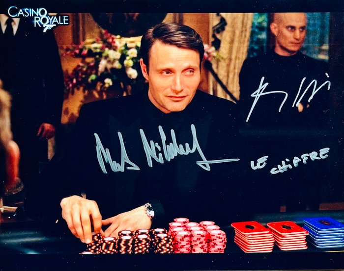 James Bond 007: Casino Royale - Mads Mikkelsen, signed with COA