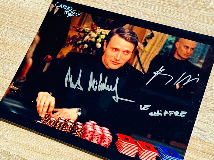 James Bond 007: Casino Royale - Mads Mikkelsen, signed with COA