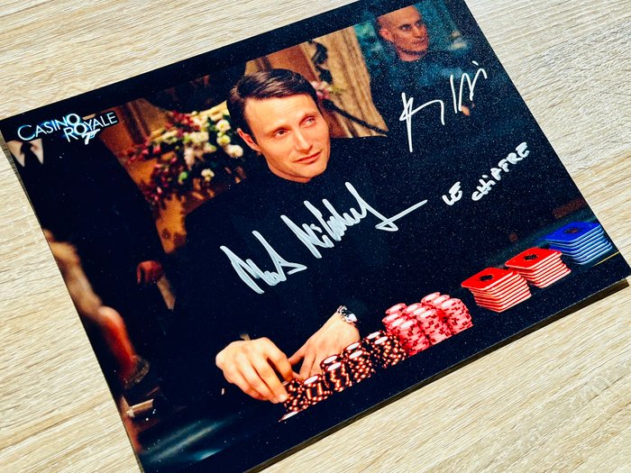 James Bond 007: Casino Royale - Mads Mikkelsen, signed with COA