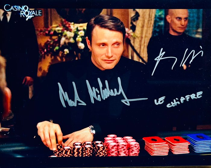 James Bond 007: Casino Royale - Mads Mikkelsen, signed with COA