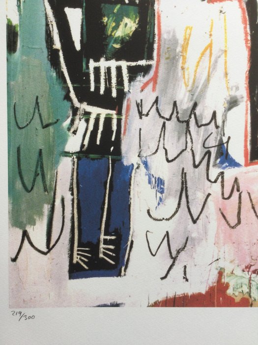 Jean-Michel Basquiat - Edizioni d'arte grafiche - senza titolo - 1990‹erne