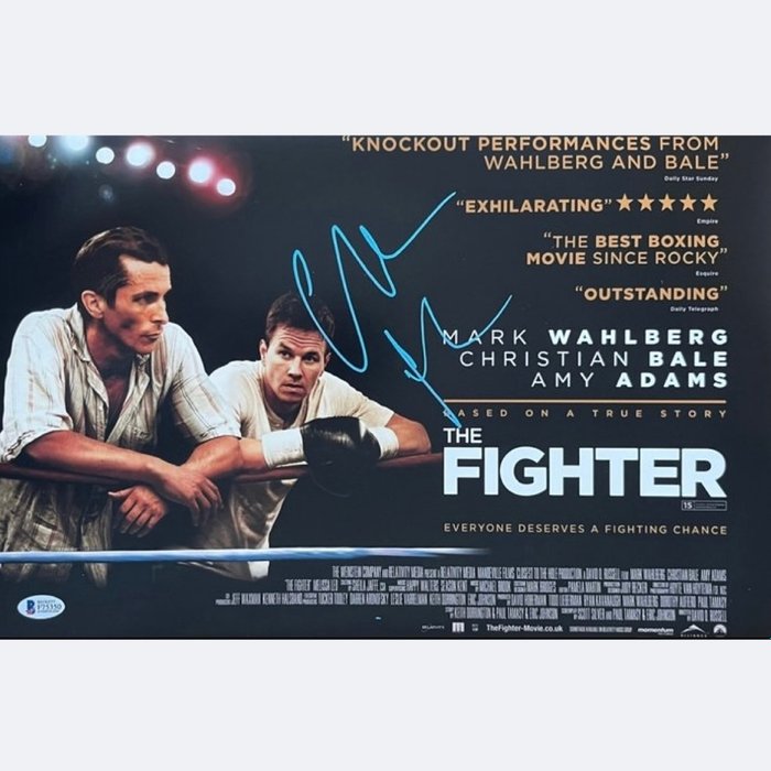 The Fighter - Signed by Christian Bale (Dickie)