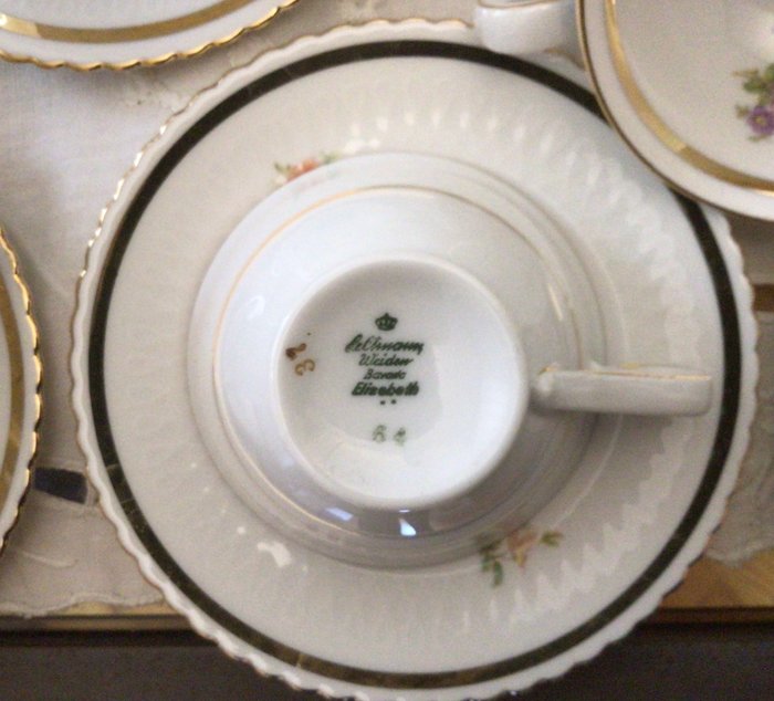 Seltmann Weiden - Kaffeservice (13) - Porcelæn - SELTMAN ELIZABETH 1950