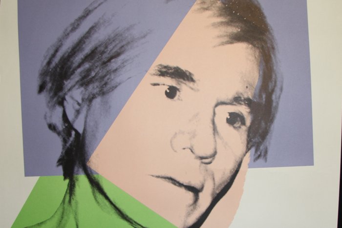 Paul Brühwiler - Andy Warhol -Poster Kunsthaus Zürich - Atelier Paul Brühwiler (Avant la lettre) - 1970‹erne