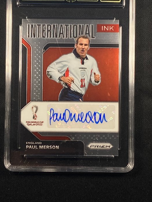 2022 Panini Prizm Paul Merson #PME GMA 9 - 1 Graded card