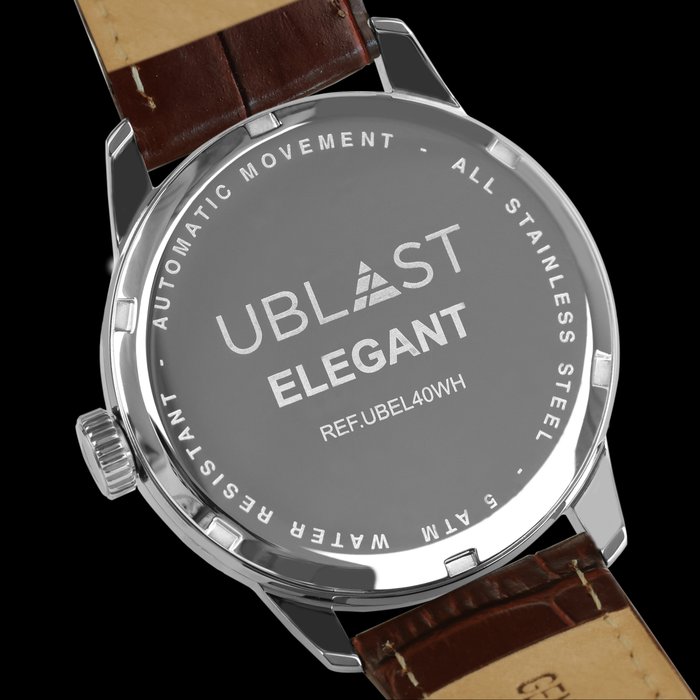 Ublast - Elegant Date - REF.UBEL40WH - Automatico - Mænd - Ny