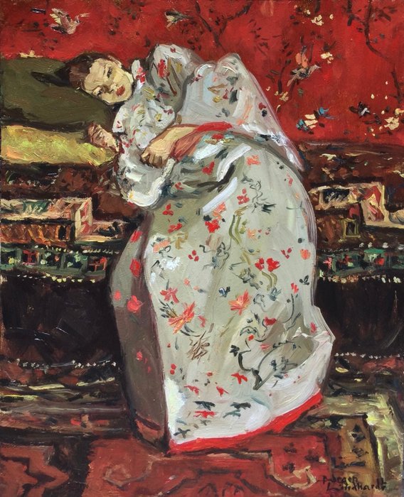 Borgen Lindhardt (1974) - Kimono meisje van Breitner