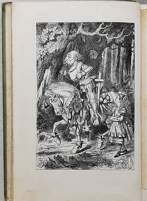 Lewis Carroll / John Tenniel (Illustrator) - Alice Through the Looking-Glass and What Alice Found There [People's Edition] - 1895