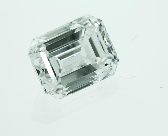 1 pcs Diamant  (Natur)  - 1.01 ct - Smaragd - E - VVS1 - Gemological Institute of America (GIA) - n133