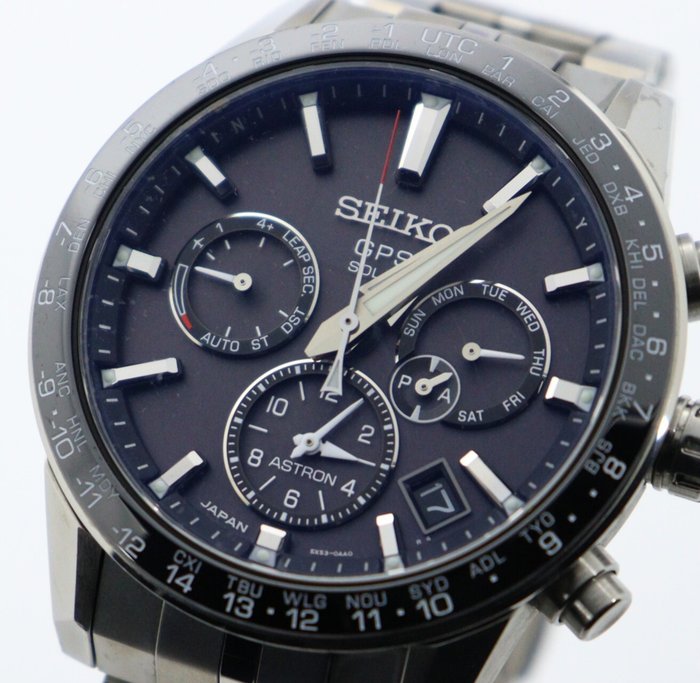 Seiko - Astron GPS - Ingen mindstepris - SBXC003/5X53-0AB0 - Mænd - 2011-nu