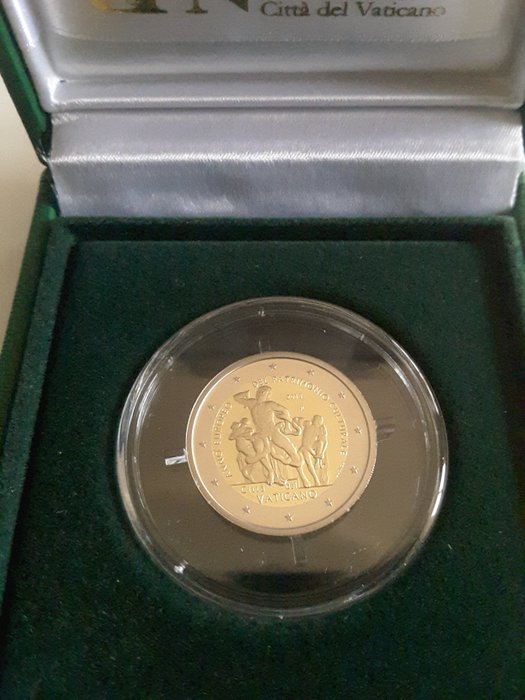 Vatikanstaten. 2 Euro 2018 "Patrimonio culturale" Proof  (Ingen mindstepris)