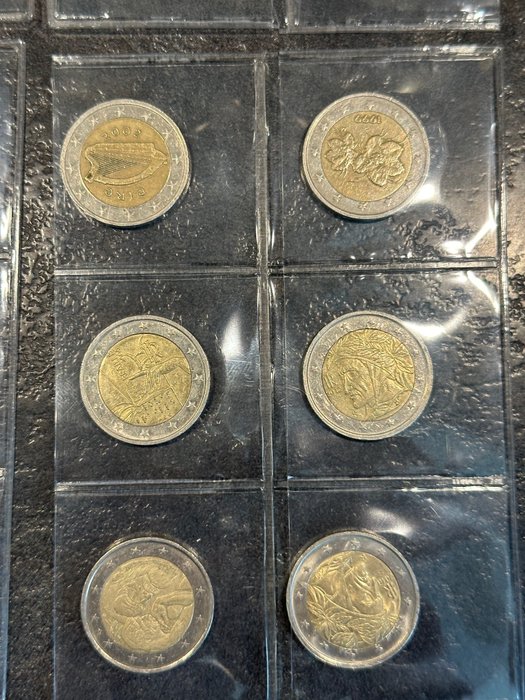 Europa. 2 Euro Various Years (52 monnaies)  (Ingen mindstepris)