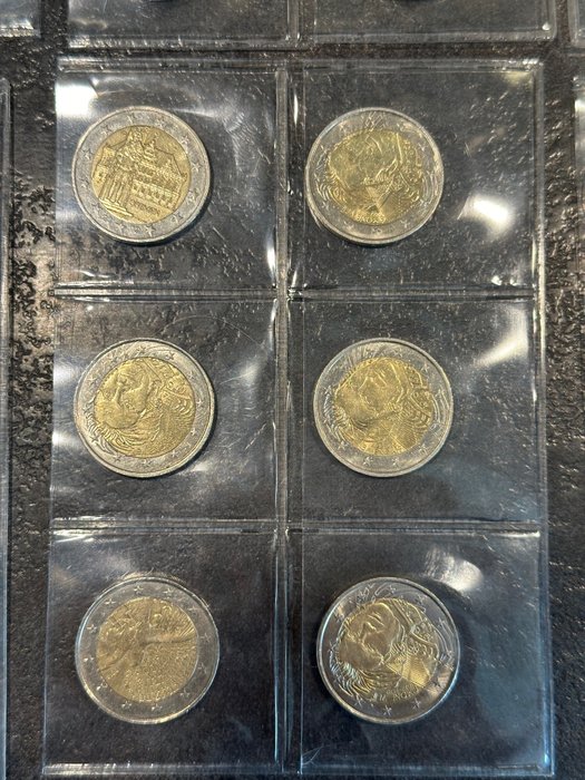 Europa. 2 Euro Various Years (52 monnaies)  (Ingen mindstepris)