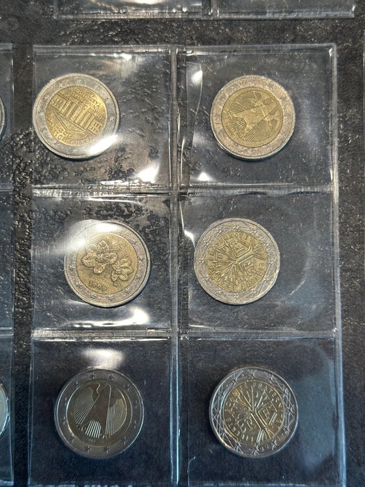 Europa. 2 Euro Various Years (52 monnaies)  (Ingen mindstepris)