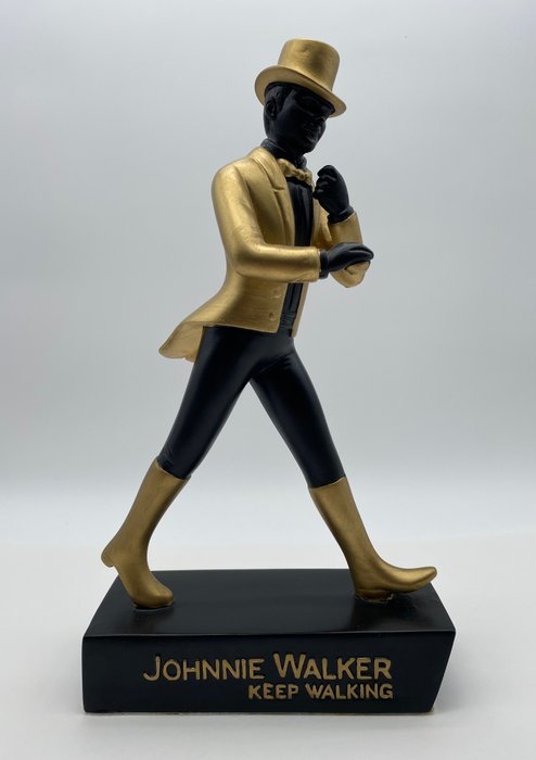 Johnnie Walker Keep walking Reklame figur - Harpiks - 2000-2010