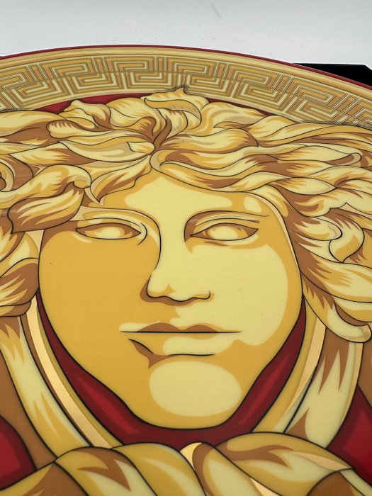 Rosenthal - Versace - Vægtallerken - Medusa amplified - Golden Coin 2022 - Keramik