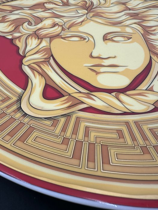 Rosenthal - Versace - Vægtallerken - Medusa amplified - Golden Coin 2022 - Keramik