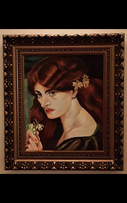 Carlo Capelli (XX-XXI) after Rossetti - Blanzifiore