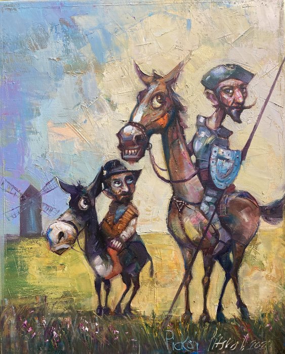 Irena Picko - Don Quixote and Sancho Panza