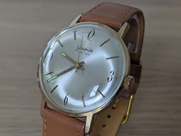 Glashutte - Handaufzug - Ingen mindstepris - 426593 - Mænd - 1960-1969