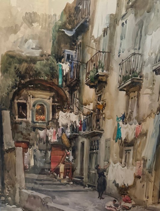 Aldo Raimondi (1902-1998) - Napoli Santa Lucia