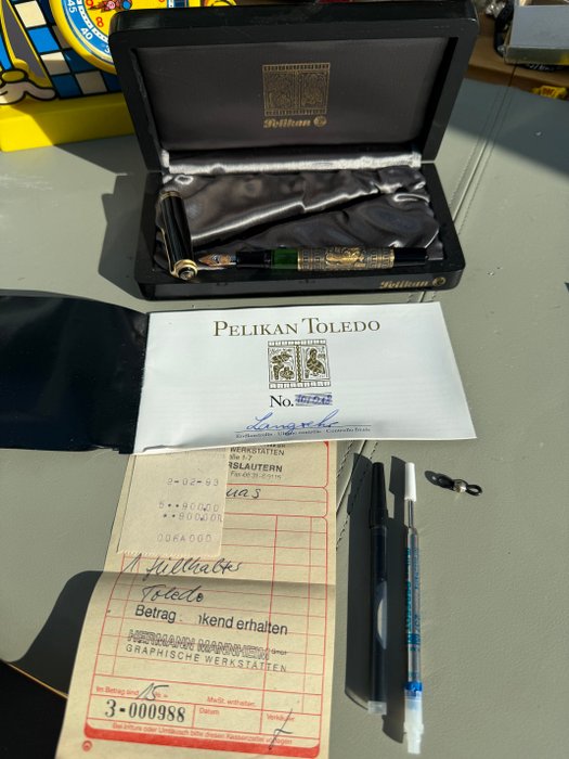 Pelikan - Toledo - M700 - old style - 18K GOLD OB NIB - Fyldepen