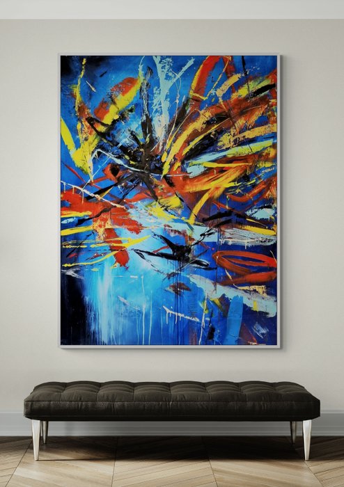 Barbara Chrzaszczkiewicz (1958) - Grand Abstract #349 - XXL