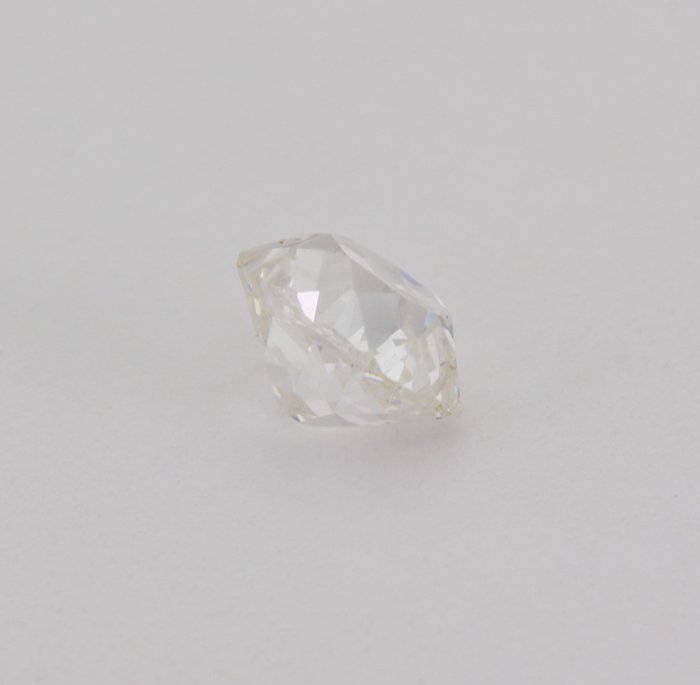 1 pcs Diamant  (Natur)  - 1.03 ct - Rund - H - Ikke specificeret i laboratorierapporten - Instituto Gemólogico Español (IGE) - antik udskæring