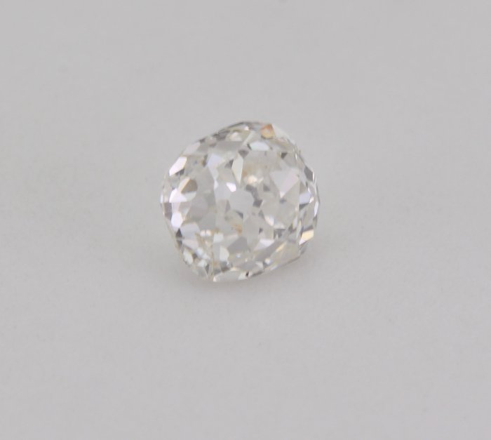 1 pcs Diamant  (Natur)  - 1.03 ct - Rund - H - Ikke specificeret i laboratorierapporten - Instituto Gemólogico Español (IGE) - antik udskæring