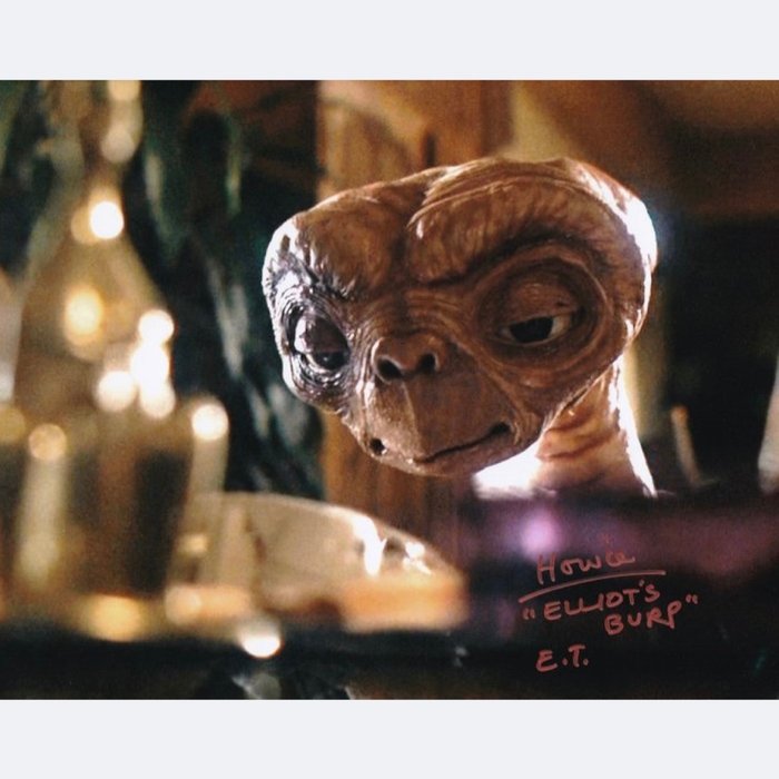 E.T. - Signed by Howie Hammermann (Elliott’s Burp)