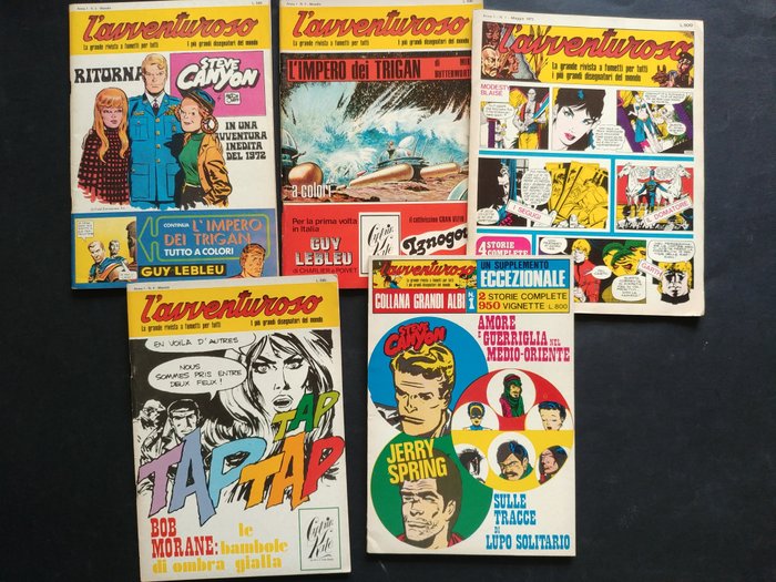 50 fumetti L'avventuroso Lo scolaro Robinson - 50 Comic - Første udgave