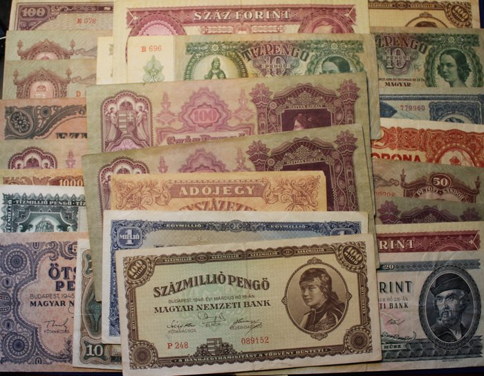 Ungarn. - 31 Banknotes - Various Dates  (Ingen mindstepris)