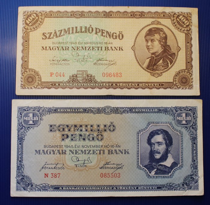 Ungarn. - 31 Banknotes - Various Dates  (Ingen mindstepris)