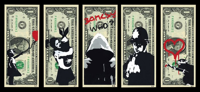 Kash Art by Kastellan (XX) - Banksy Homage Pack