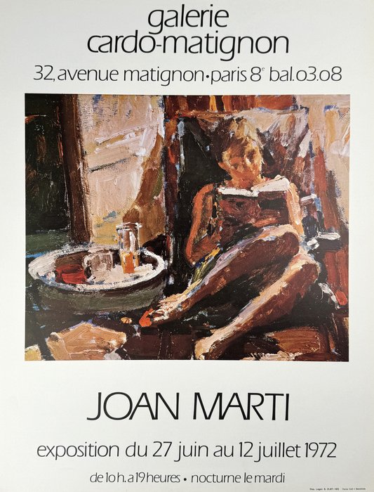 Joan Marti - la Lecture - 1970‹erne