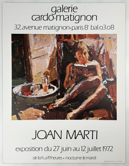 Joan Marti - la Lecture - 1970‹erne