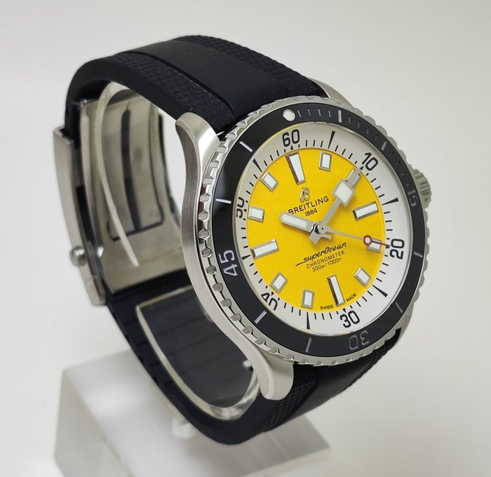 Breitling - Superocean 42 "Yellow Dial" - A17375211I1S1 - Mænd - 2020+