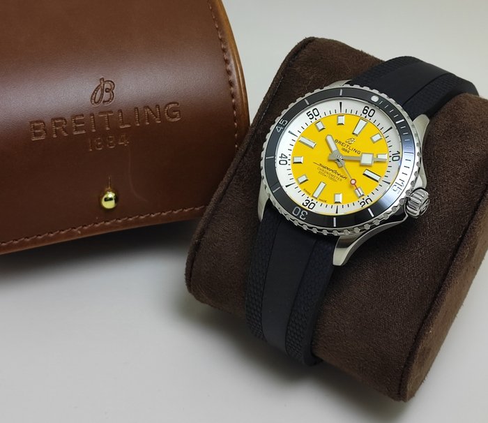 Breitling - Superocean 42 "Yellow Dial" - A17375211I1S1 - Mænd - 2020+