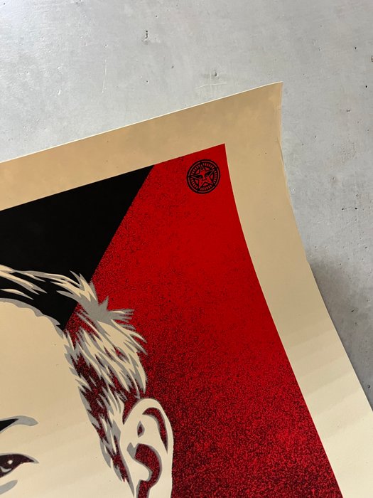 Shepard Fairey (OBEY) (1970) - Andy Gill / Anti Hero / Gang Of 4