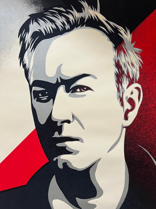 Shepard Fairey (OBEY) (1970) - Andy Gill / Anti Hero / Gang Of 4