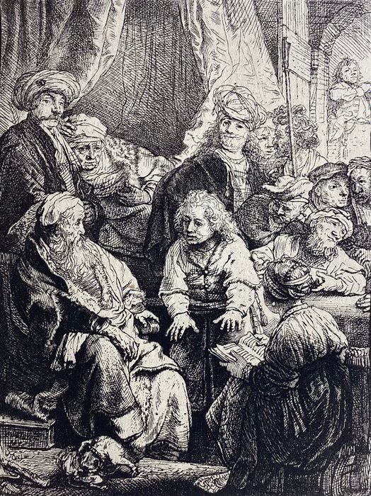 Rembrandt Harmensz van Rijn (1606-1669), after - Giacobbe racconta il suo sogno